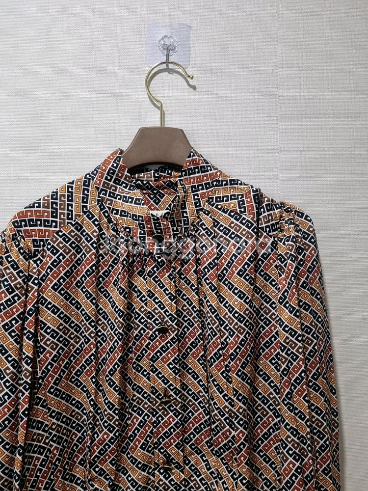 SANDRO 산드로 패턴 프릴 원피스 (38사이즈)--3