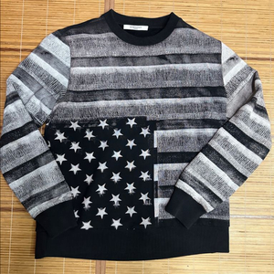 지방시 성조기 프린팅 맨투맨 티셔츠 100L