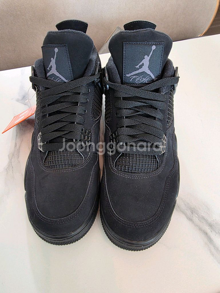 나이키 에어조던 4 블랙캣 275MM CU1110-010 미착용 판매합니다. (박스X)--0