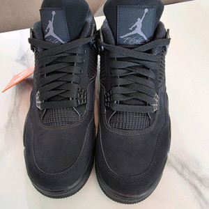 나이키 에어조던 4 블랙캣 275MM CU1110-010 미착용 판매합니다. (박스X)