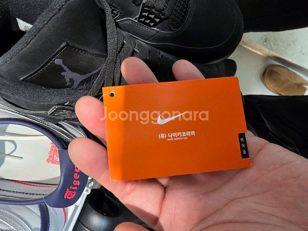 나이키 에어조던 4 블랙캣 275MM CU1110-010 미착용 판매합니다. (박스X)--5