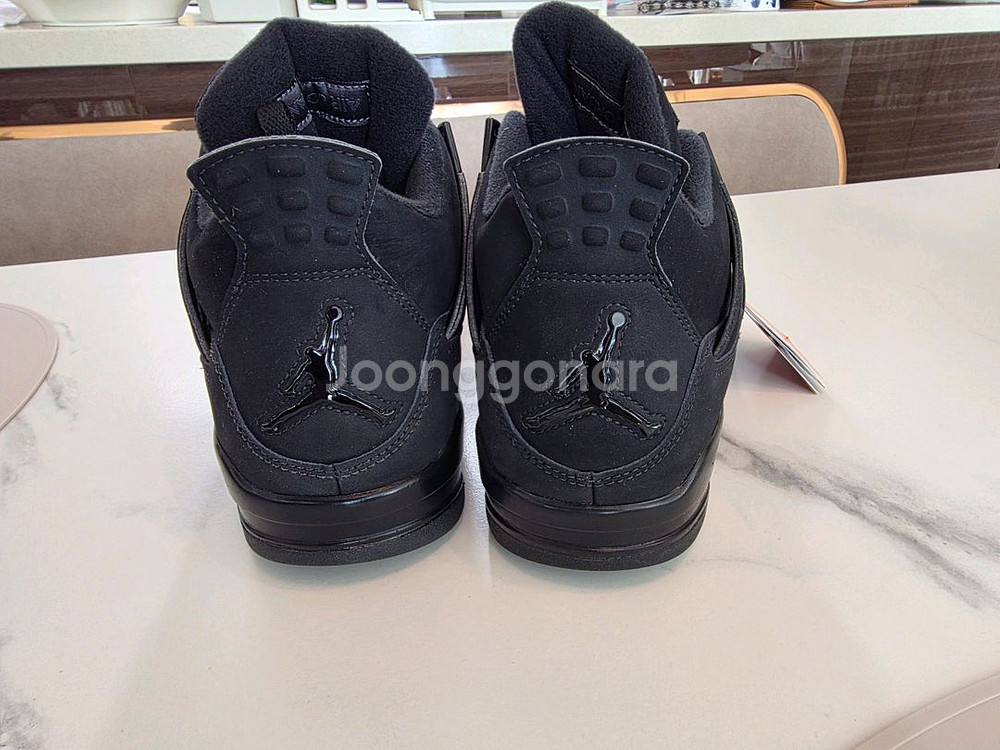 나이키 에어조던 4 블랙캣 275MM CU1110-010 미착용 판매합니다. (박스X)--2