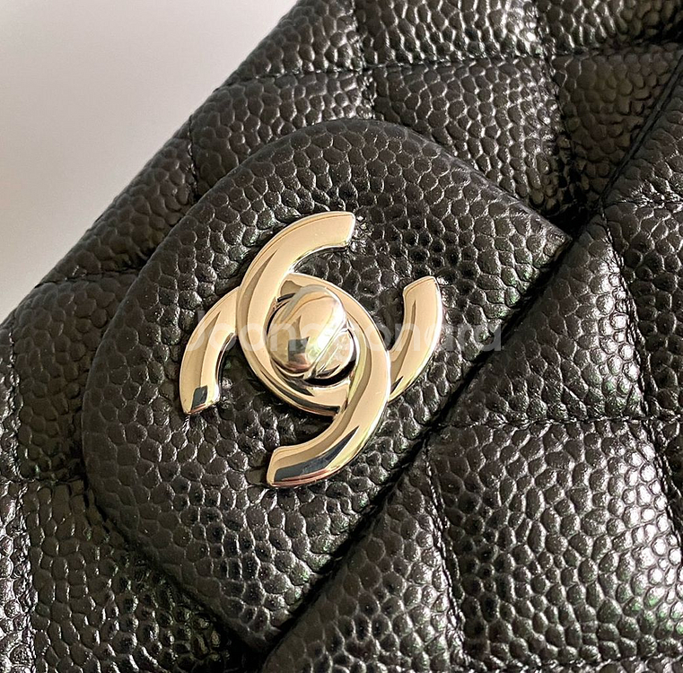 샤넬 클래식 캐비어 플랩백 뉴미니--5