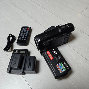 소니 HDR-PJ820 캠코더. 정품배터리2개+리모콘