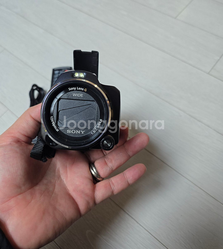 소니 HDR-PJ820 캠코더. 정품배터리2개+리모콘--6