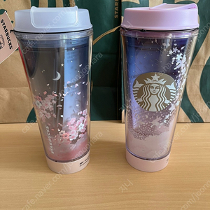 스타벅스 체리블라썸 LED텀블러 2개 세트