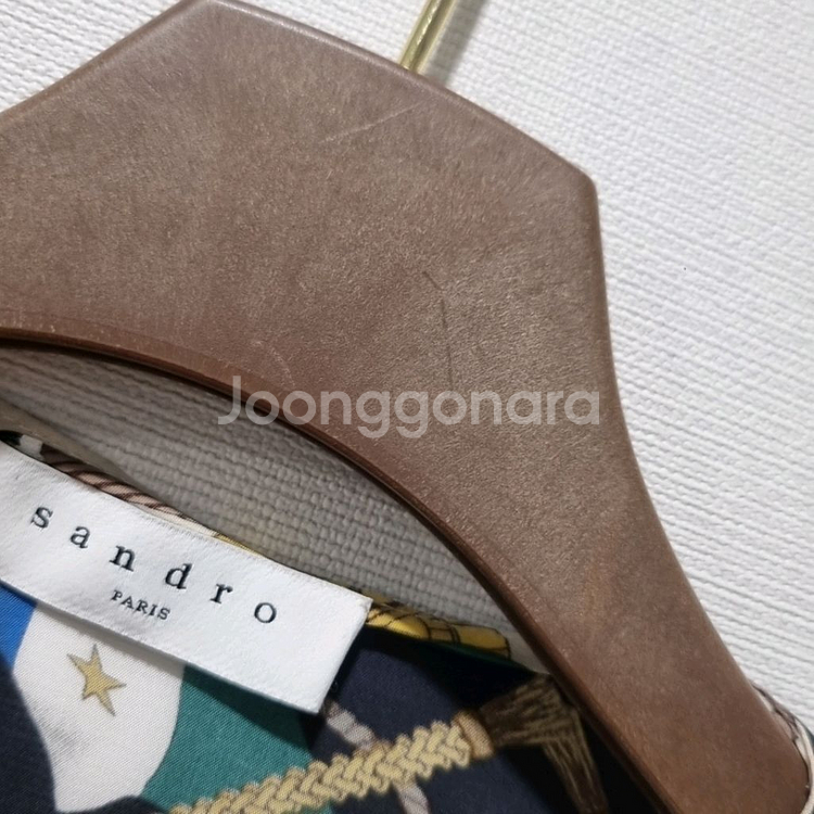 Sandro(산드로) 플래그 프린트 원피스 38사이즈--5