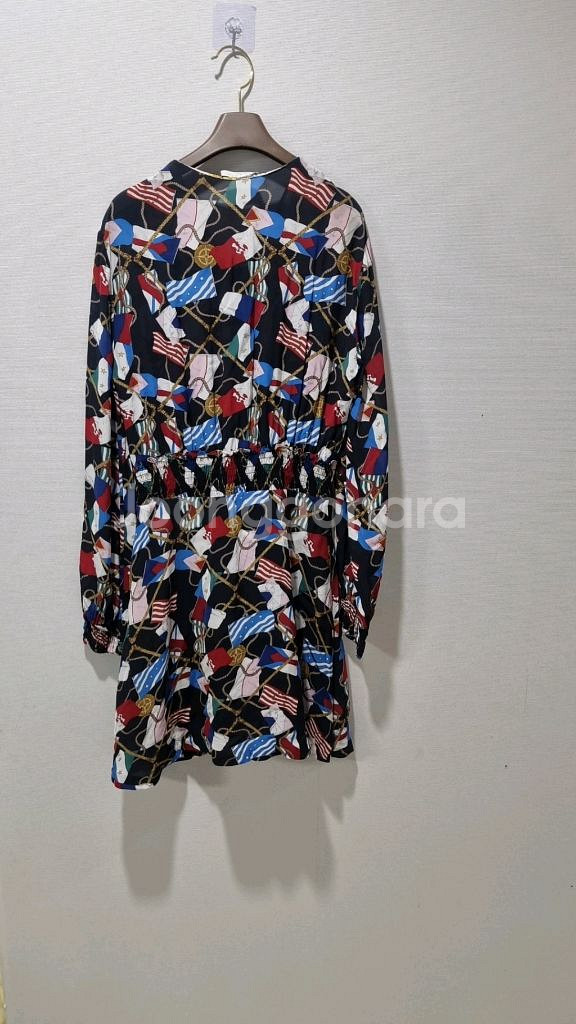 Sandro(산드로) 플래그 프린트 원피스 38사이즈--7