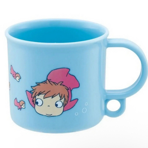 포뇨 물컵 핸들컵 양치컵 캠핑컵 벼랑위의 포뇨