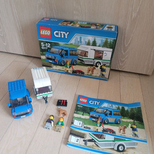 레고 정품 시티 60117 캠핑트레일러