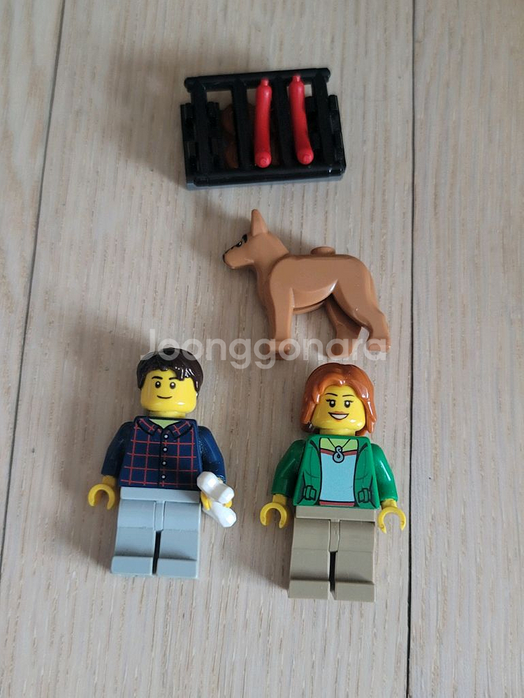 레고 정품 시티 60117 캠핑트레일러--1