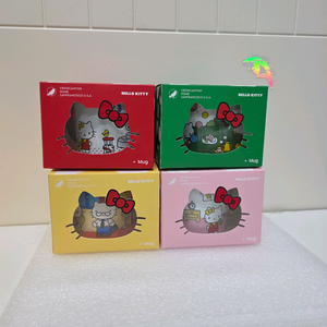 크로우캐년 키티 머그 컵 플레이트 접시 티팟 에스프레소 요거트 볼