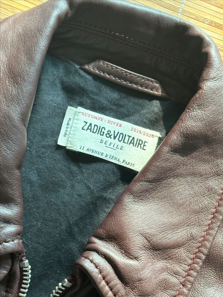 쟈딕앤볼테르 남성 양가죽 자켓 100L--1