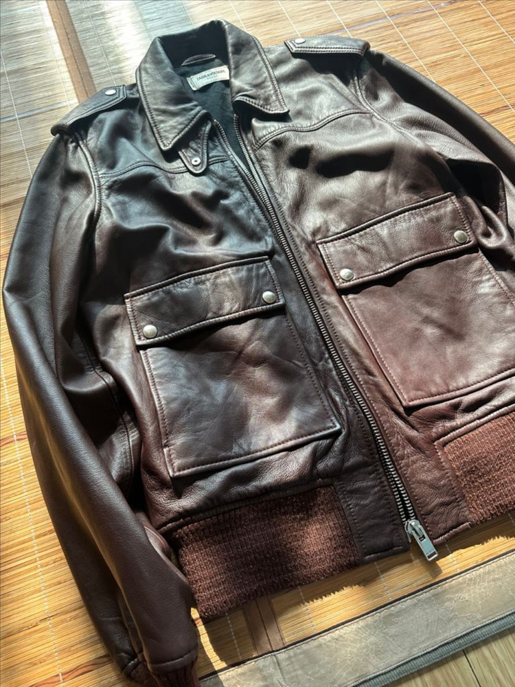 쟈딕앤볼테르 남성 양가죽 자켓 100L--3