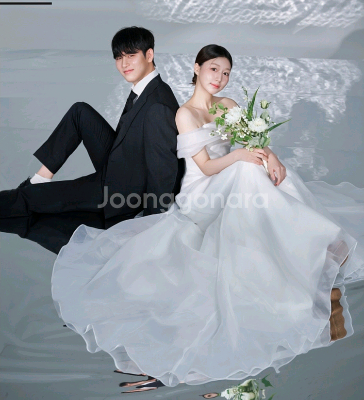 아빌드레스 새상품(셀프웨딩, 오간자드레스, 실크드레스, 촬영드레스, 스몰웨딩)--7