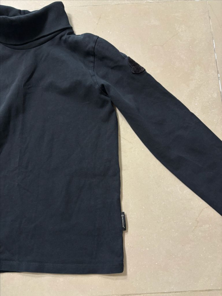 몽클레어 키즈 주니어 목폴라 티셔츠 12y--6