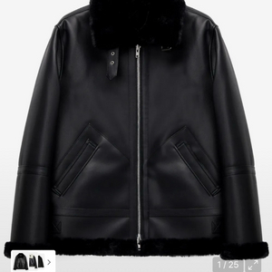 도프제이슨 솔리드 무톤 무스탕 XL사이즈 판매합니다 이미지