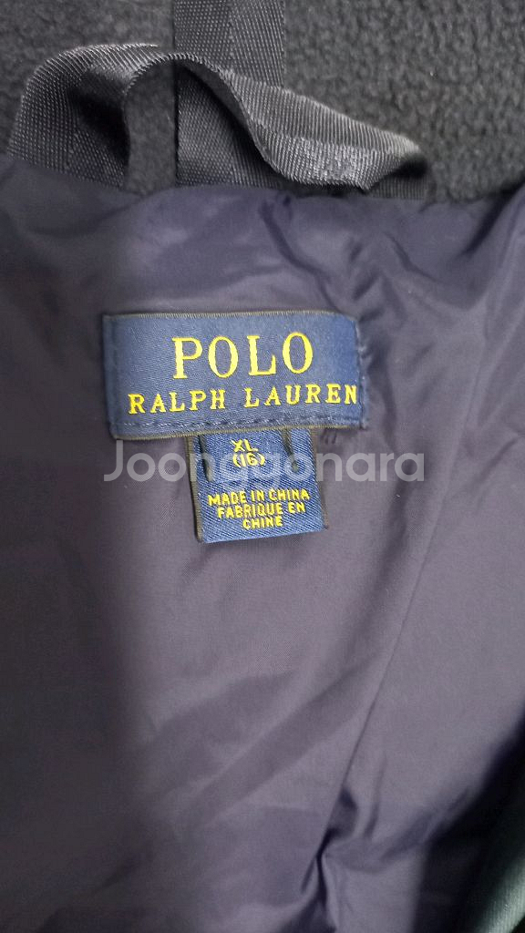 남아여아150 폴로랄프로렌 덕다운 후드패딩--3