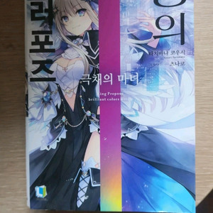 라이트노벨 왕의 프러포즈 1권 초판 판매합니다 (초판 특전 커버)