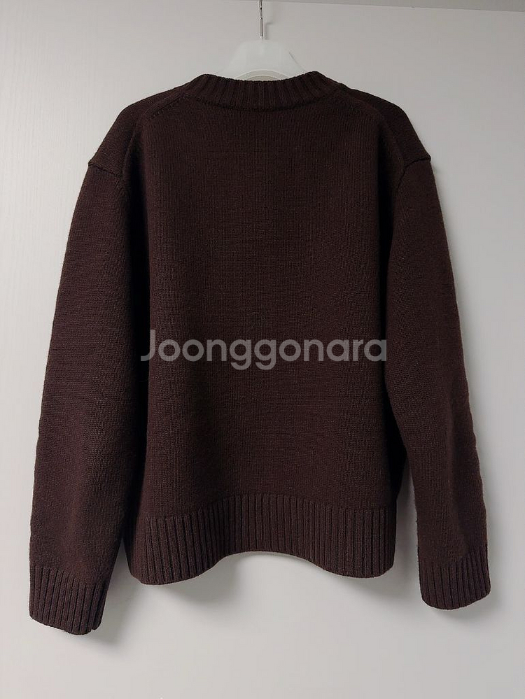 (ceeci) 씨에씨 지윤미 야크울 가디건 브라운 두번 착용--1