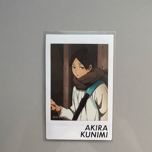 하이큐 쿠니미 아키라 스냅샷 폴라로이드 포토카드