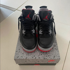 나이키 조던4 레트로 6Y 판매 5회미만 착용