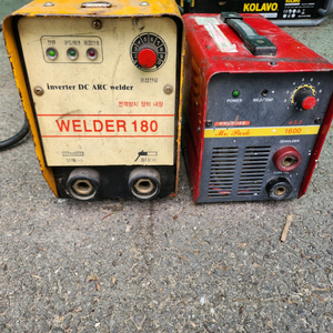 현장용 5K 인버터 아크 용접기 2대 정상작동