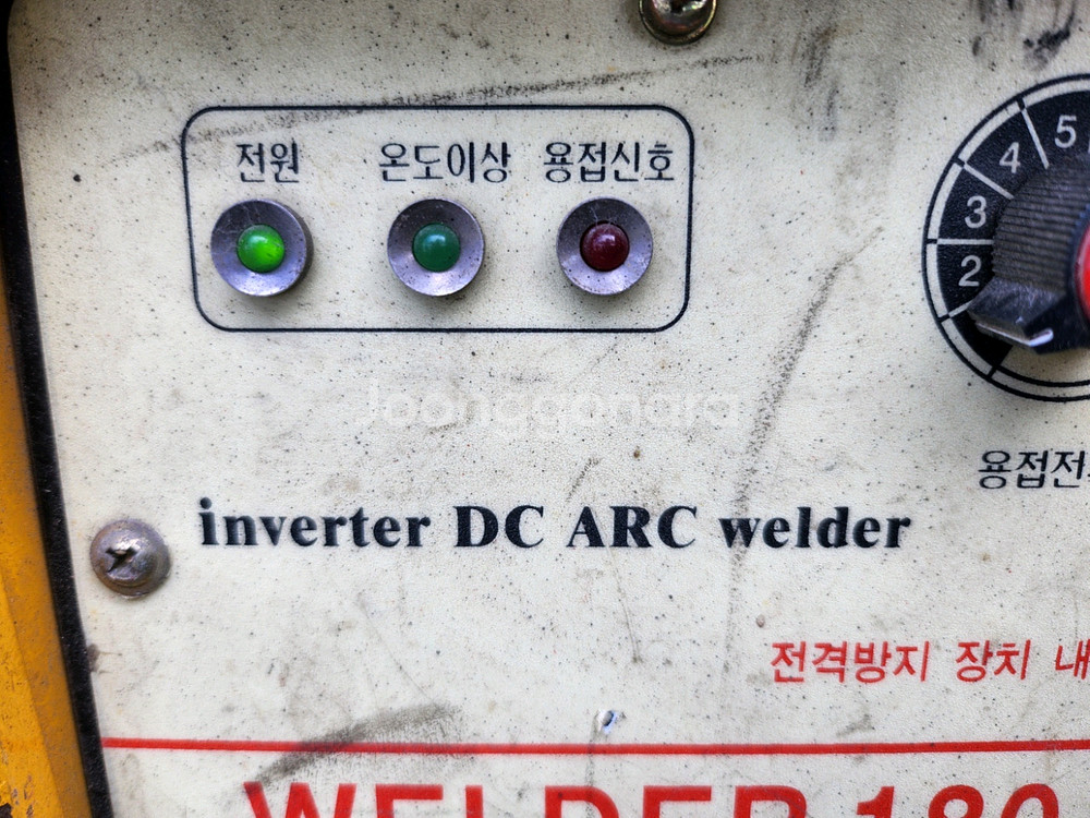 현장용 5K 인버터 아크 용접기 2대 정상작동--3