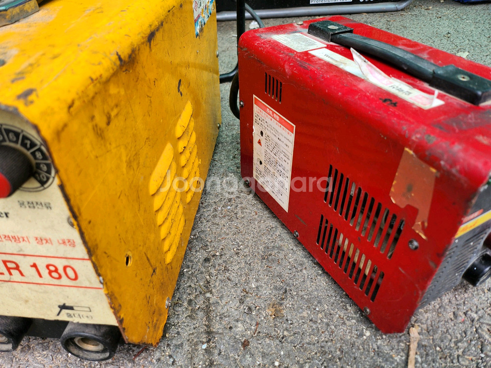 현장용 5K 인버터 아크 용접기 2대 정상작동--1