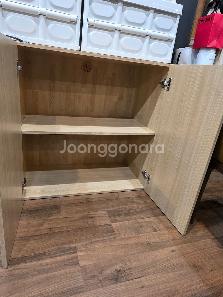 오크우드 수납장--1