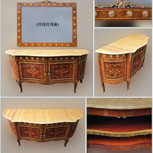 이태리 클래식 장식장 세트