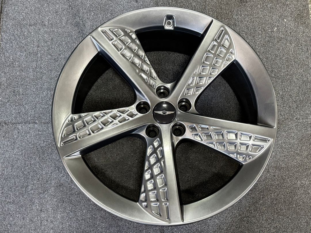 제네시스 GV70 와플 21인치 휠 낱개 1개 판매 이미지