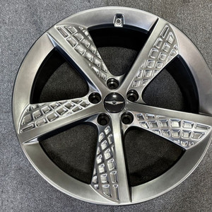 제네시스 GV70 와플 21인치 휠 낱개 1개 판매 이미지