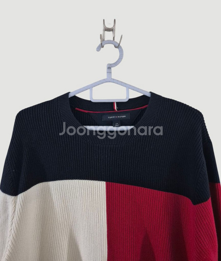 [105~110]타미힐피거 니트스웨터--1