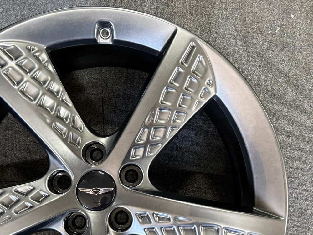 제네시스 GV70 와플 21인치 휠 낱개 1개 판매 이미지