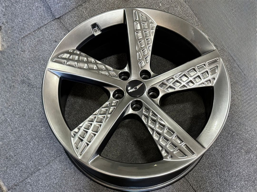 제네시스 GV70 와플 21인치 휠 낱개 1개 판매 이미지