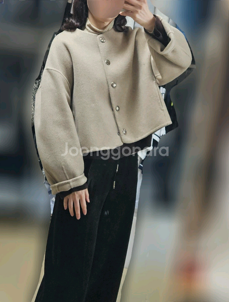 캐시혼방 핸드메이드 자켓 55--1