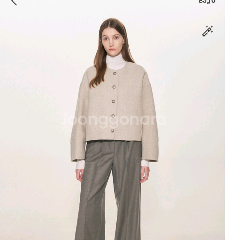 캐시혼방 핸드메이드 자켓 55--7