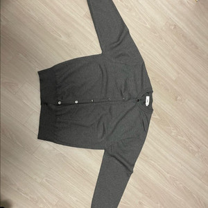 르아르 에브리데이 라운드 니트 가디건 [그레이] 택 제거 후 1회 착용