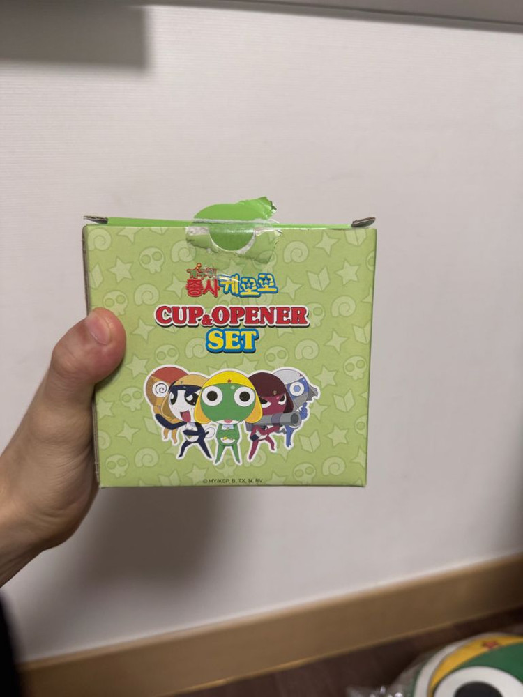 케로로 굿즈 ( 컵 키링) 판매합니다 이미지