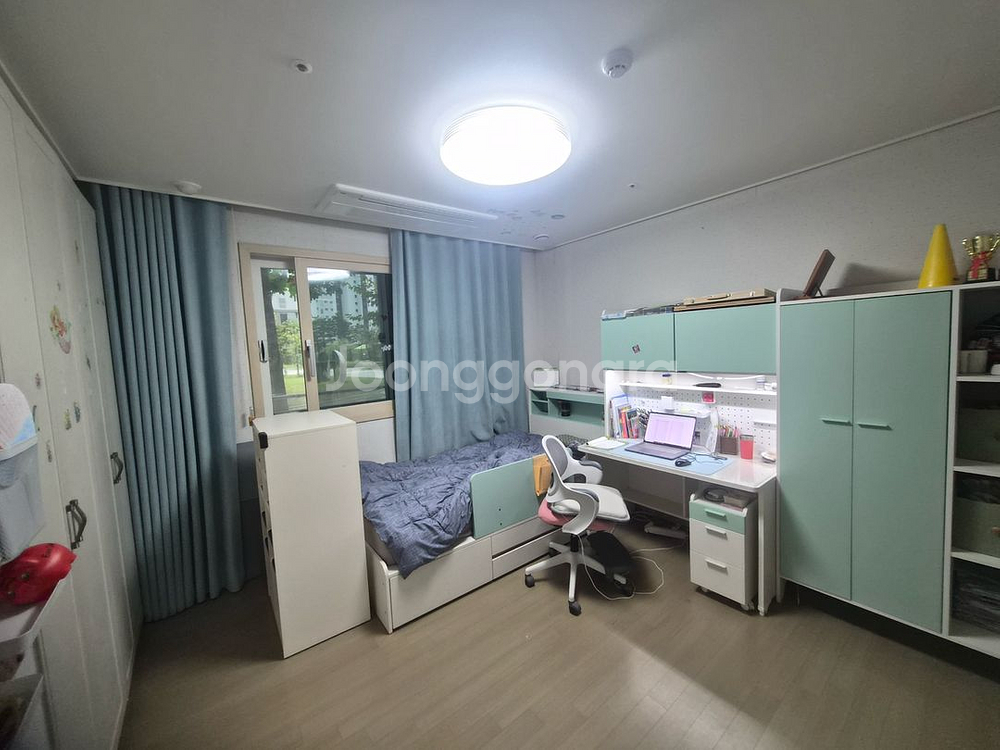 꿈꾸는 요셉 침대, 책상, 옷장, 책장 세트(민트색상)--0