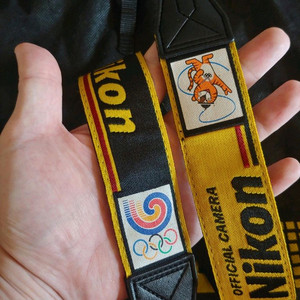 니콘 88서울 올림픽 기념 호돌이 스트랩 신동품