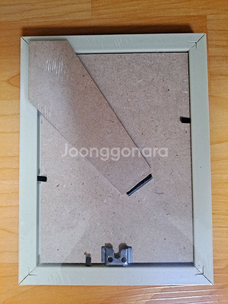 새상품 고급 화이트 우드 액자 5x7인치용--1