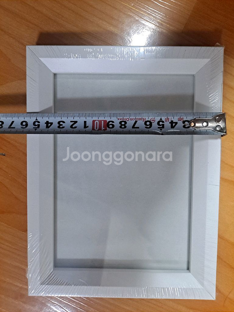 새상품 고급 화이트 우드 액자 5x7인치용--2