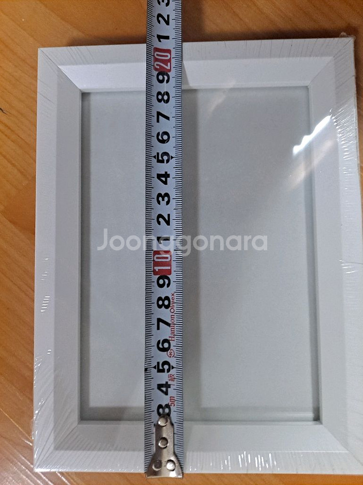 새상품 고급 화이트 우드 액자 5x7인치용--3