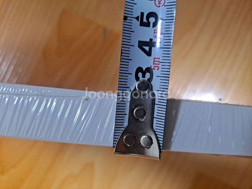 새상품 고급 화이트 우드 액자 5x7인치용--4