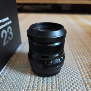 후지필름 XF 23mm F2 R Wr 렌즈