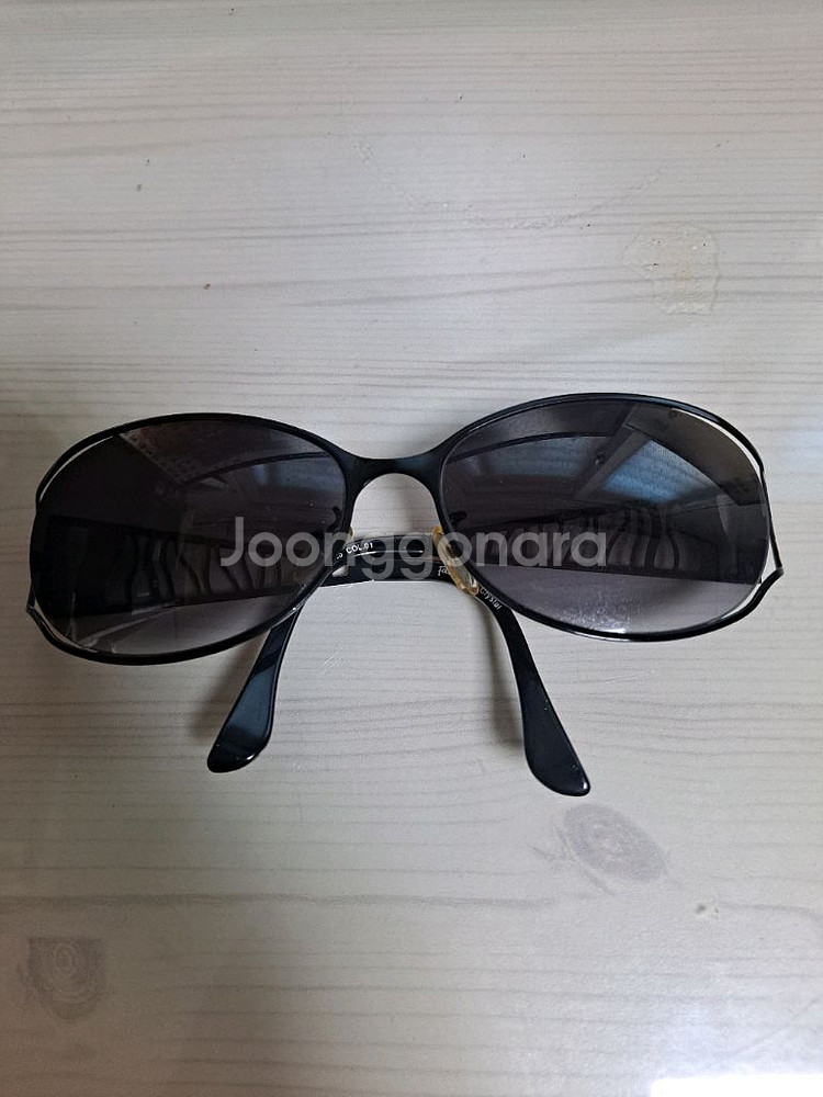 Folli Follie W398 블랙 선글라스--0