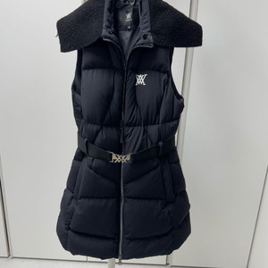 어뉴 롱 패딩 베스트