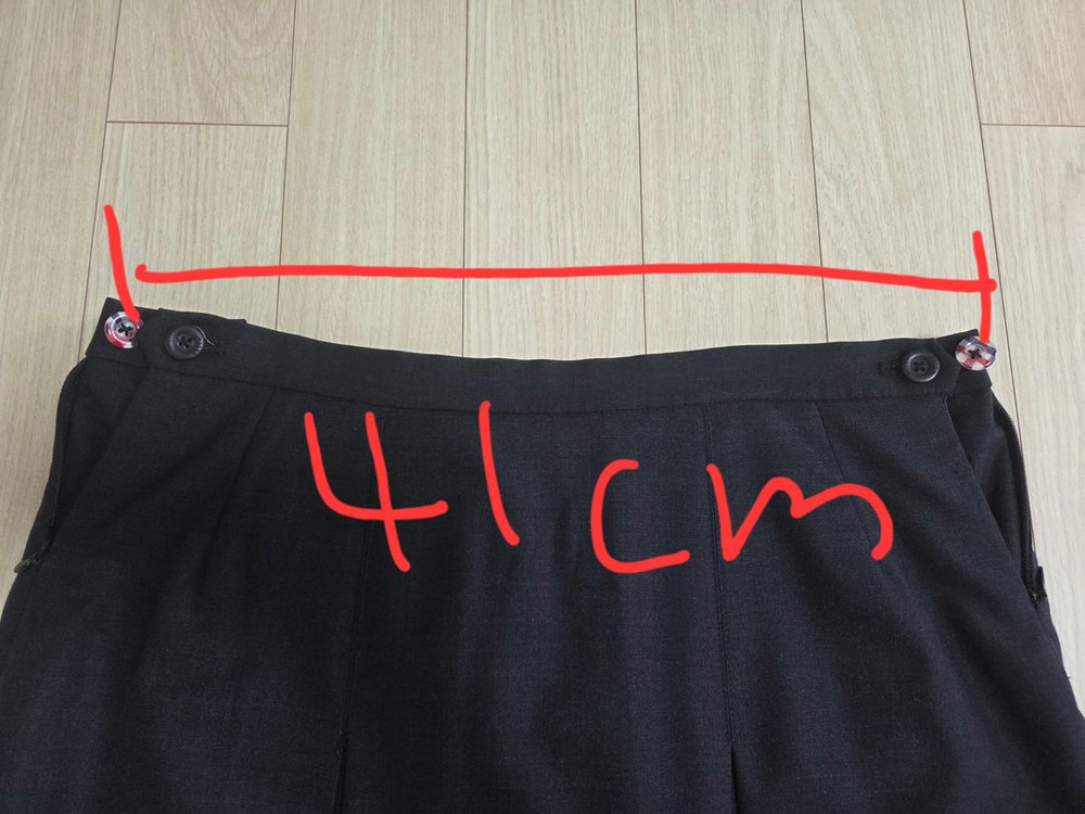 [허리조절] 춘추복 동복 엘리트 교복 치마 77 이미지